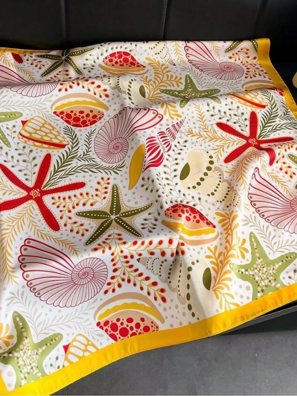 Starfish Printed Scarf S132